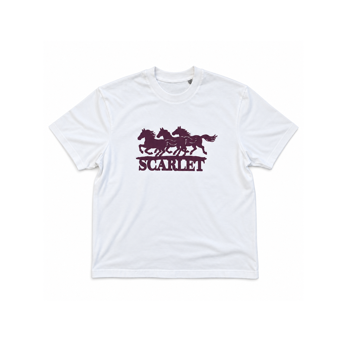 Scarlet Horses, Hvid T-shirt