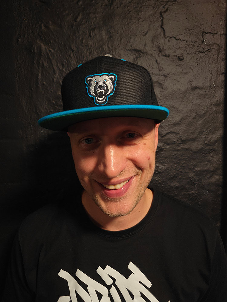 Mercur Black / Blue, Snapback Cap