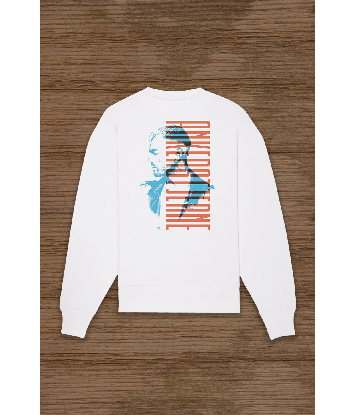 Ankerstjerne rød/blå, Øko Crewneck