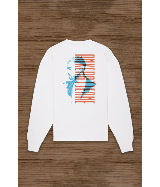 Ankerstjerne rød/blå, Øko Crewneck
