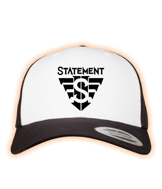 Symbol, White/Black Trucker Cap