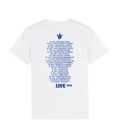 Sommer of Love Tour 2026, Hvid T-shirt