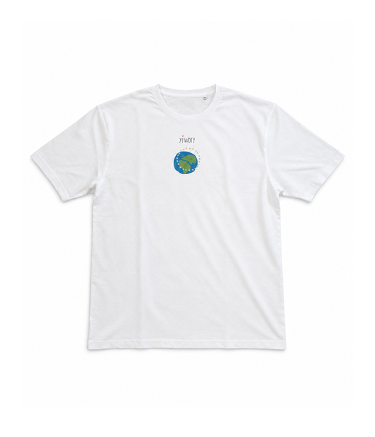 Yiwoty Earth Tee, Hvid